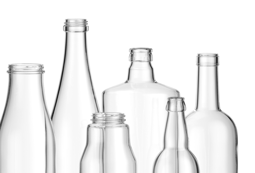 Пляшки скляні