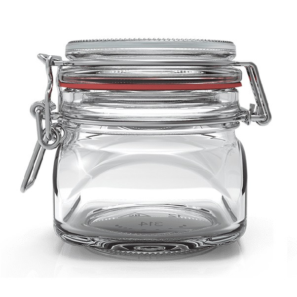 Банка з бугельним замком 314 мл