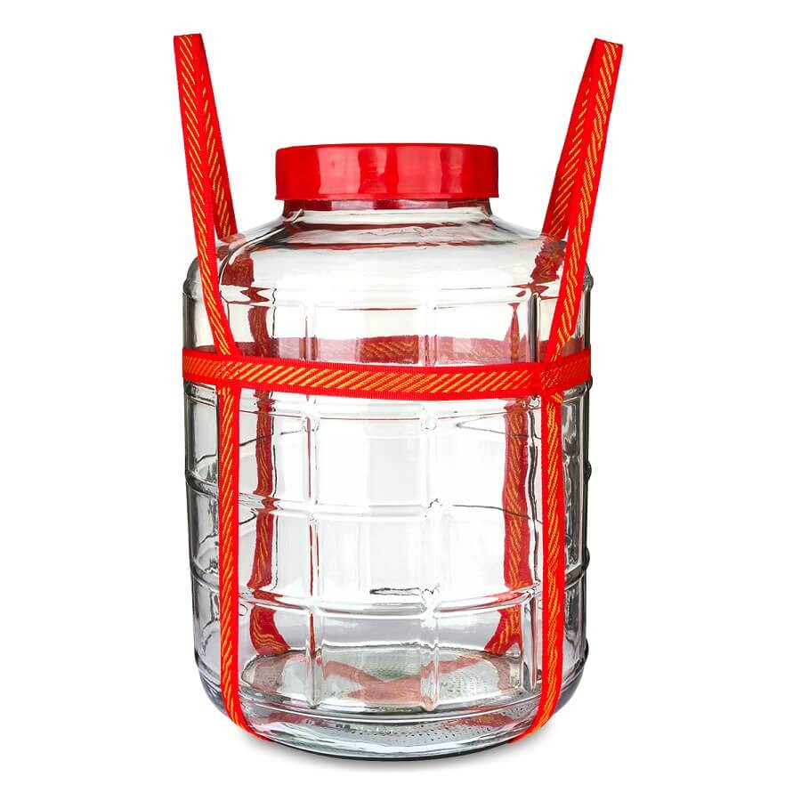 Бутыль 25 л з крышкою та гідрозатвором