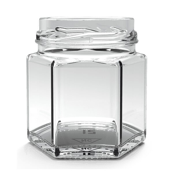 Банка 47 мл ТО 43 шестикутна
