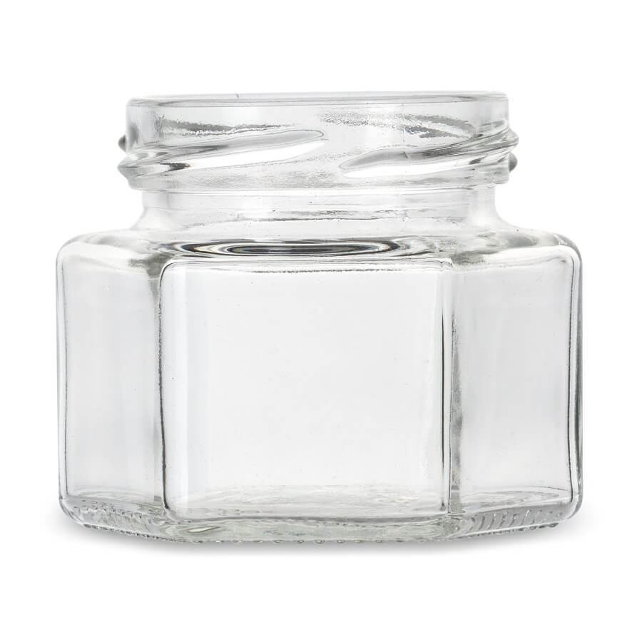 Банка 100 мл ТО 53 шестикутна