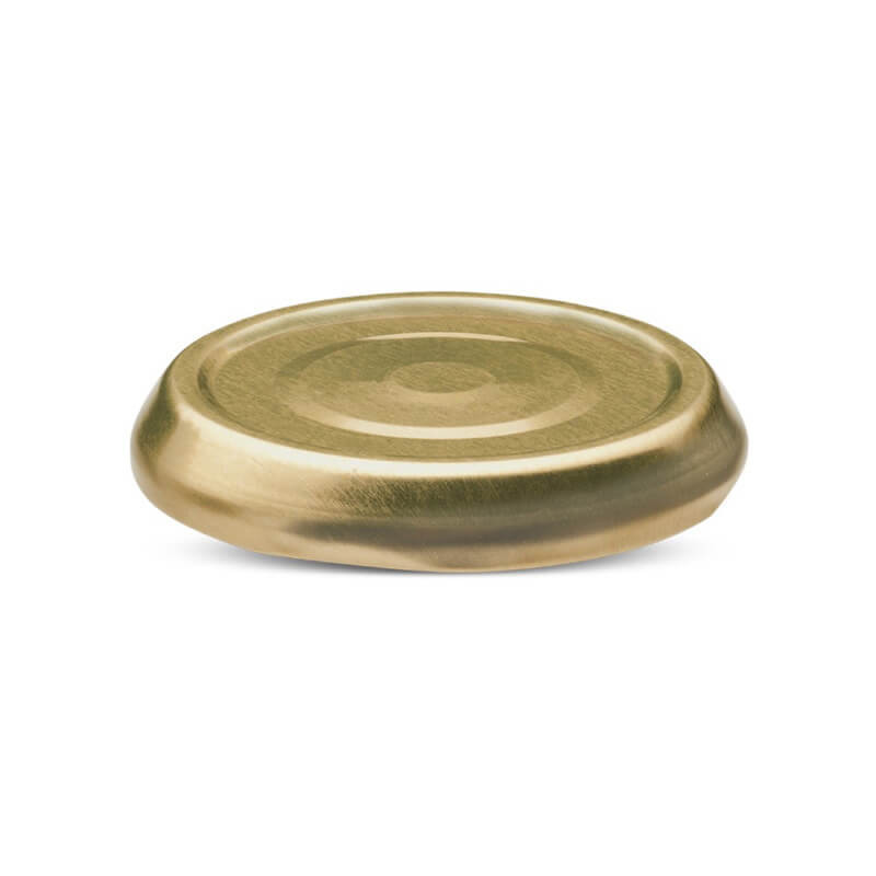 Кришка твіст офф 66 мм золота скошена