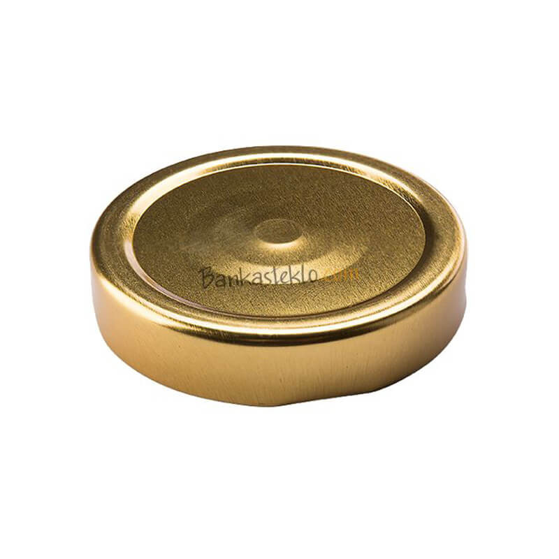 Кришка твіст офф 70 мм золота висока