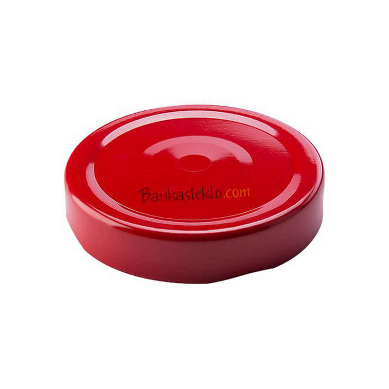 Кришка твіст офф 70 мм червона висока