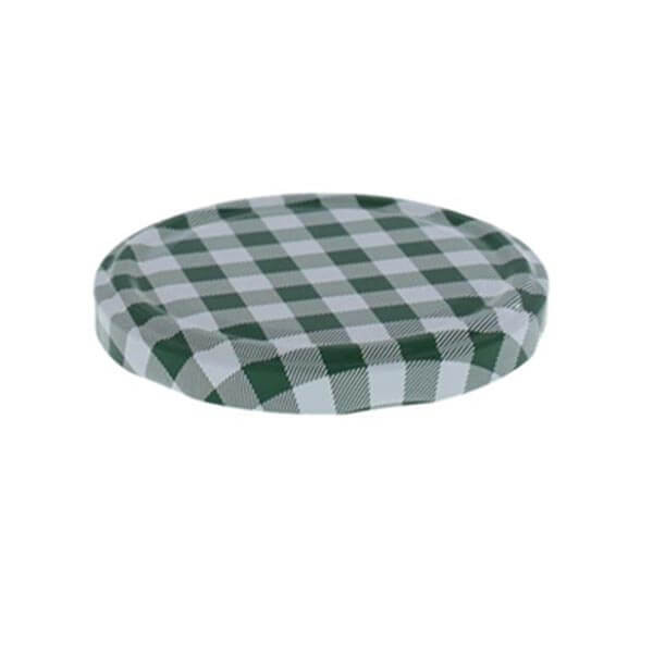 Кришка твіст офф 82 мм клітинка зелена