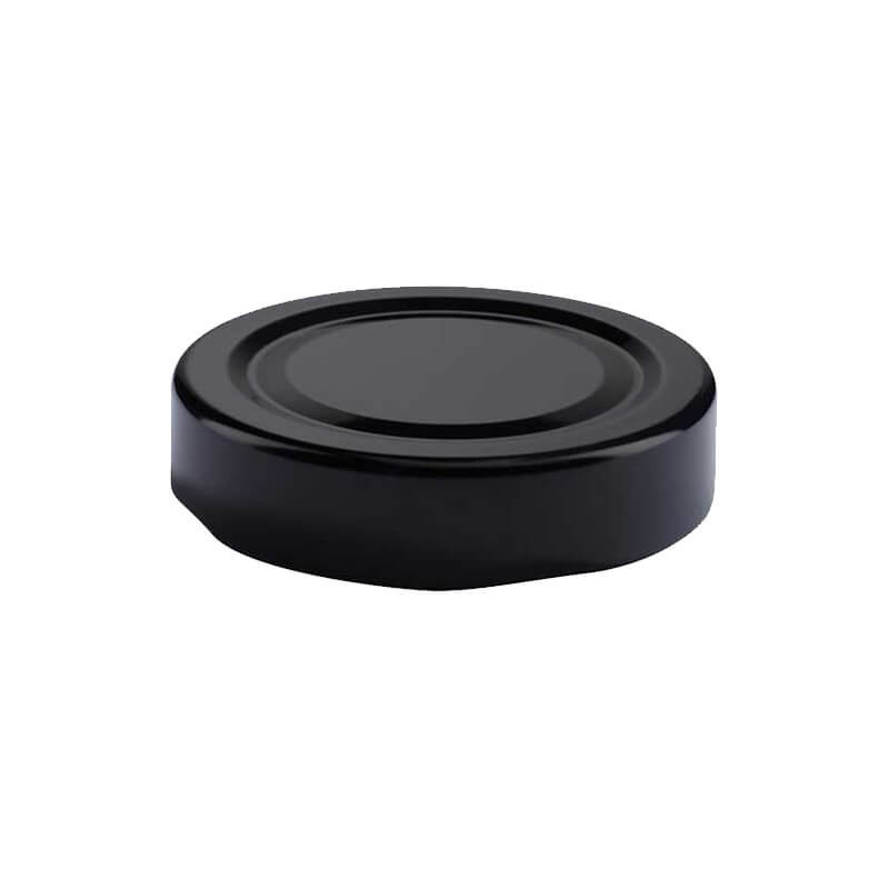 Кришка твіст офф 58 мм чорна висока