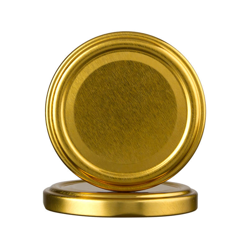 Кришка твіст офф 77 мм золота