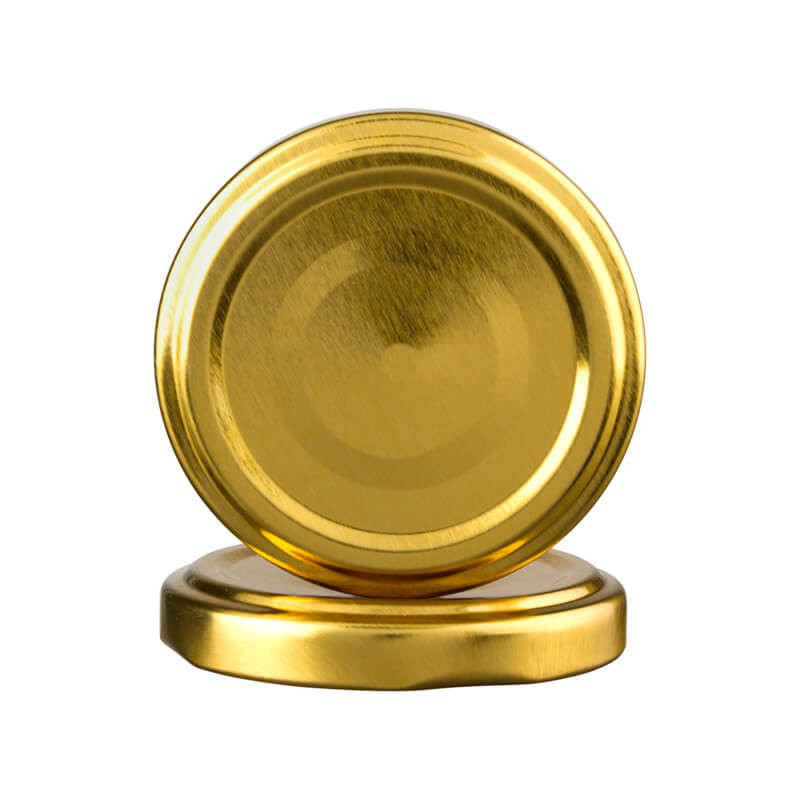 Кришка твіст офф 58 мм золота