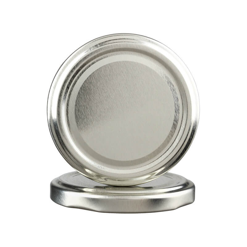 Кришка твіст офф 58 мм срібна