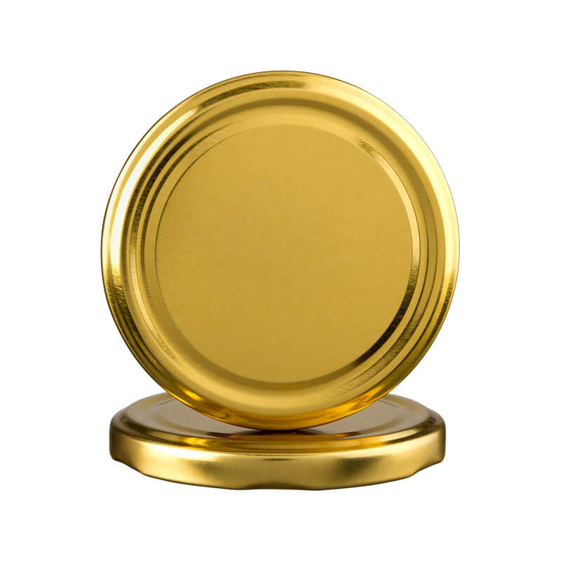 Кришка твіст офф 70 мм золота