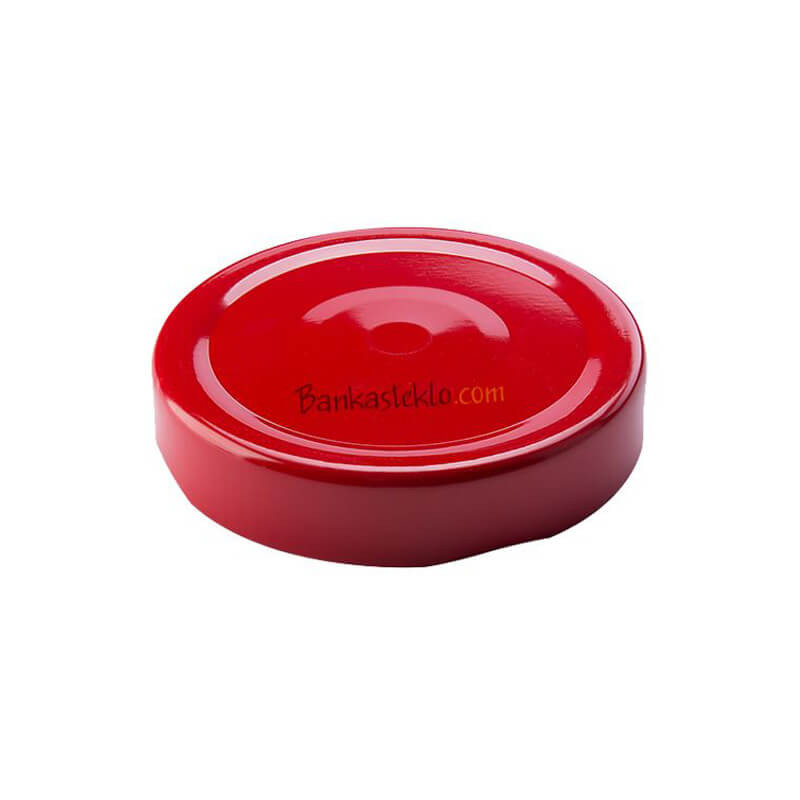 Кришка твіст офф 63 мм червона висока