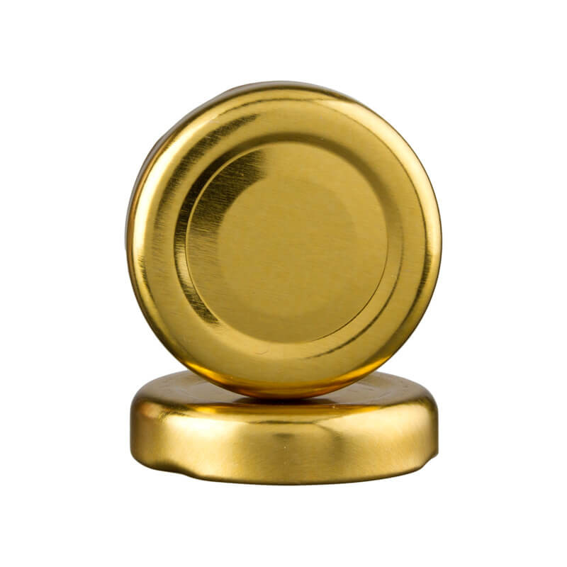 Кришка твіст офф 48 мм золота