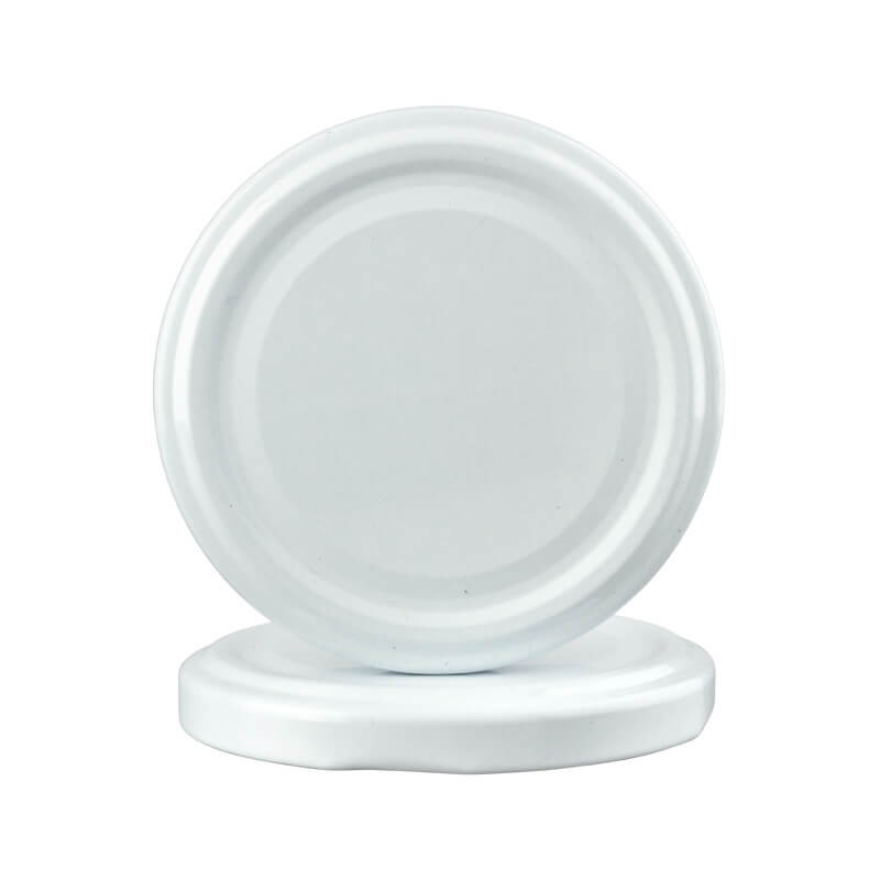 Кришка твіст офф 82 мм біла автоклавна 120 °С