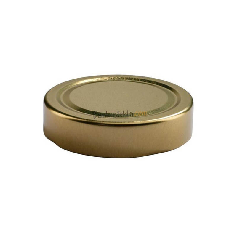 Кришка твіст офф 66 мм золота висока