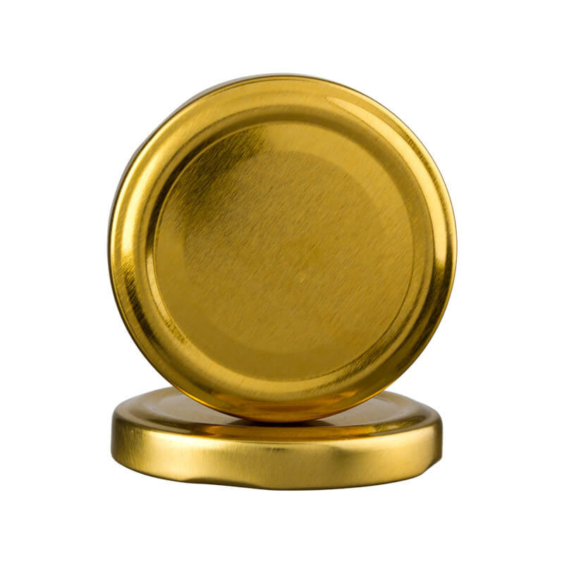 Кришка твіст офф 66 мм золота