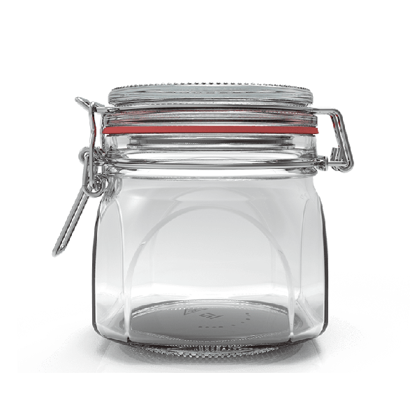 Склобанка з бугельним замком 630 мл.