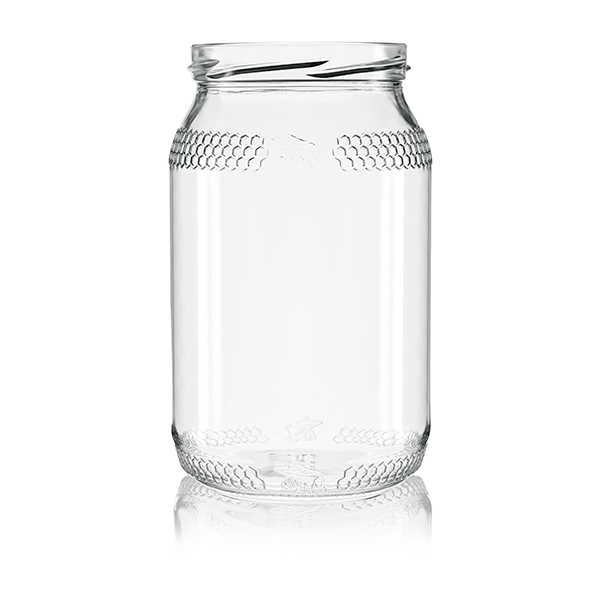 Банка скляна 900 мл ТО 82 мм Мед